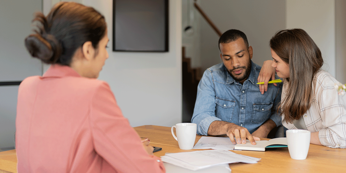 Couple In A Meeting