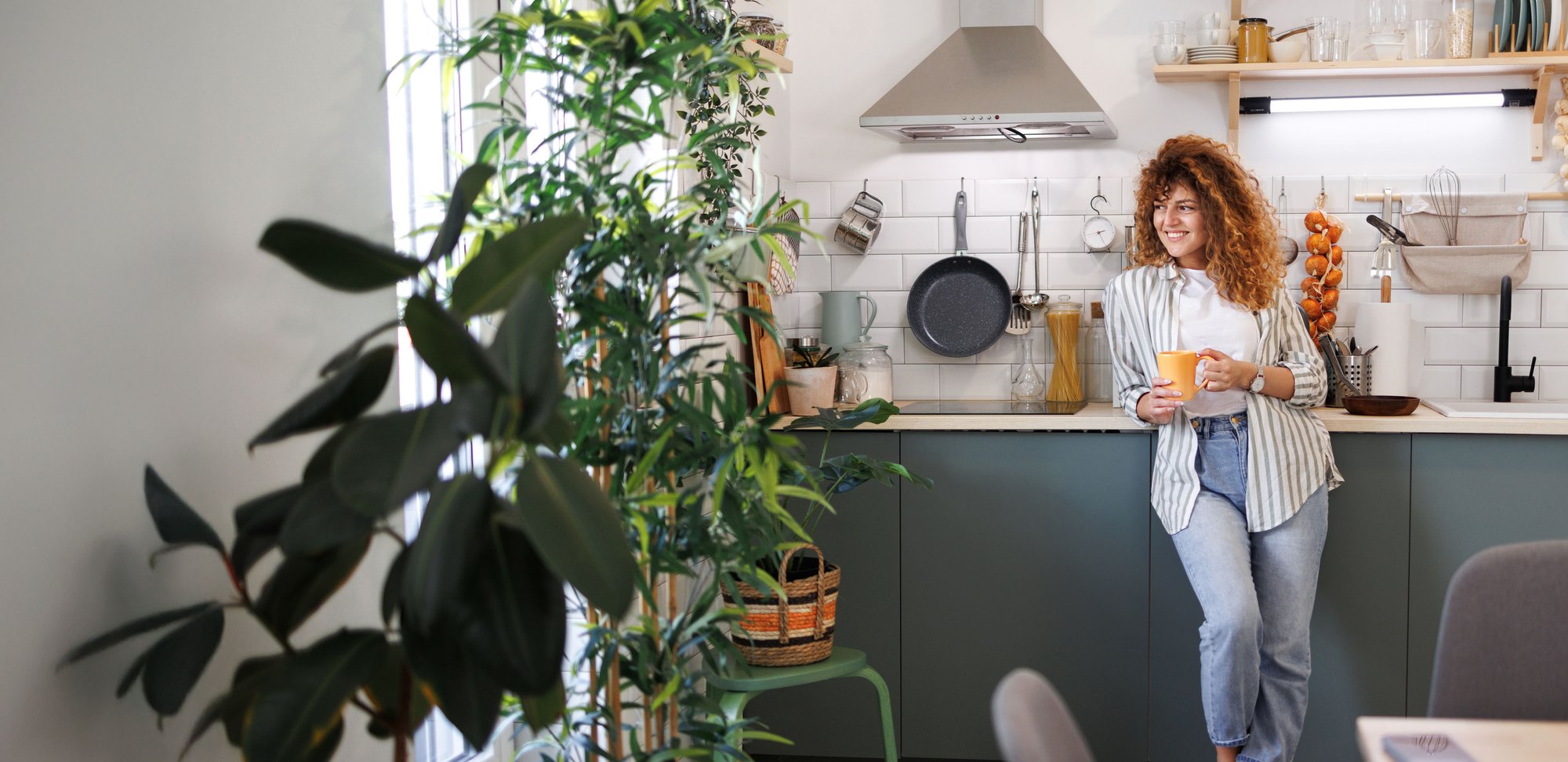 Woman In Kitchen